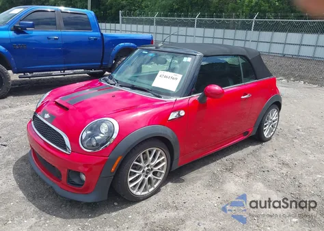 2013 Mini Convertible Cooper S from USA, damaged, VIN WMWZP3C56DT551076